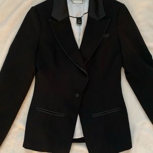 WHBM Black Blazer